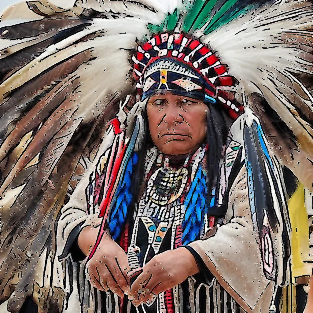 Artistic representation for Opinion : Why reservation life for Native Americans is often grim , desperate and unfair