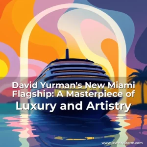 Artistic representation for David Yurman's New Miami Flagship: A Masterpiece of Luxury and Artistry