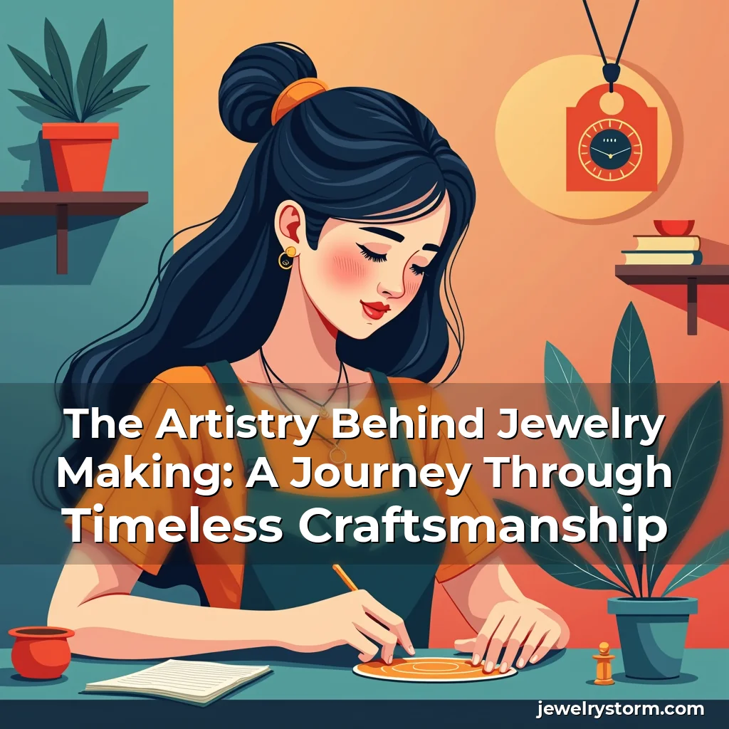 You are currently viewing The Artistry Behind Jewelry Making: A Journey Through Timeless Craftsmanship