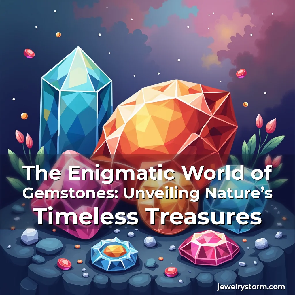 Read more about the article The Enigmatic World of Gemstones: Unveiling Nature’s Timeless Treasures